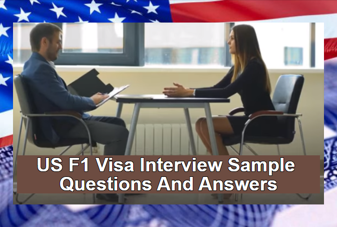 us f1 visa interview sample questions and answers