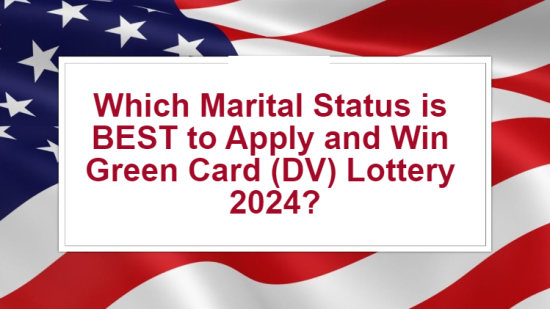 Marital Status and Children in filling DV-2024 Lottery Application