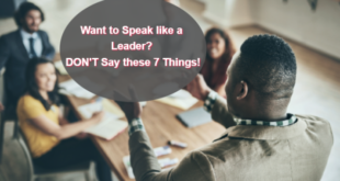 How to speak like a leader at work