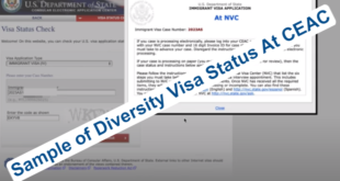 ceac visa status check