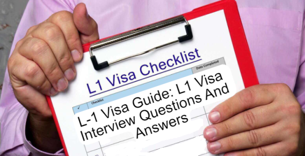 L1 Visa Interview Questions And Answers