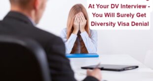 Don't Do These Thing At Your DV Interview