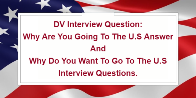 DV Interview Questions