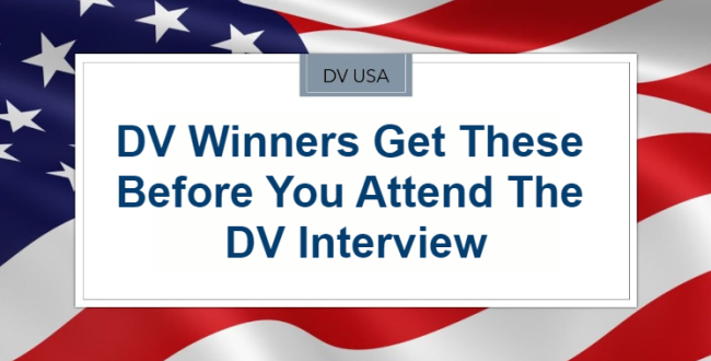 DV Winners Interview