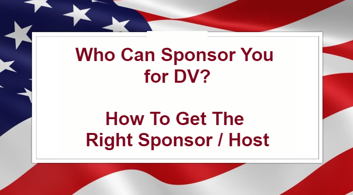 Who Can Sponsor You for DV