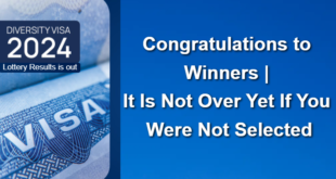 Congratulations to DV Lottery Winners