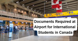 Documents Required at Airport for International Students in Canada