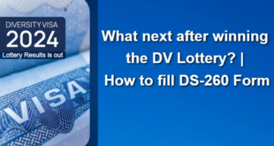 What are the next step after winning DV lottery