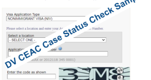 DV 2024 CEAC case status check