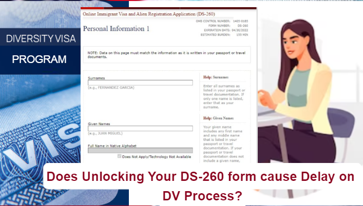Unlocking Your DS-260 form