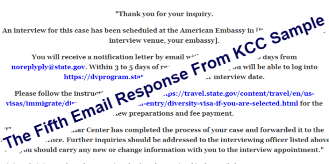 The Fifth Email Response From KCC