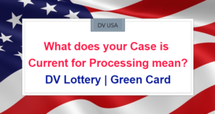 What does your case is current for processing mean?