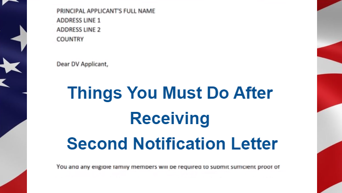 Things You Must Do After Receiving Your Second Notification Letter