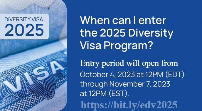 When can I apply for DV lottery 2025?