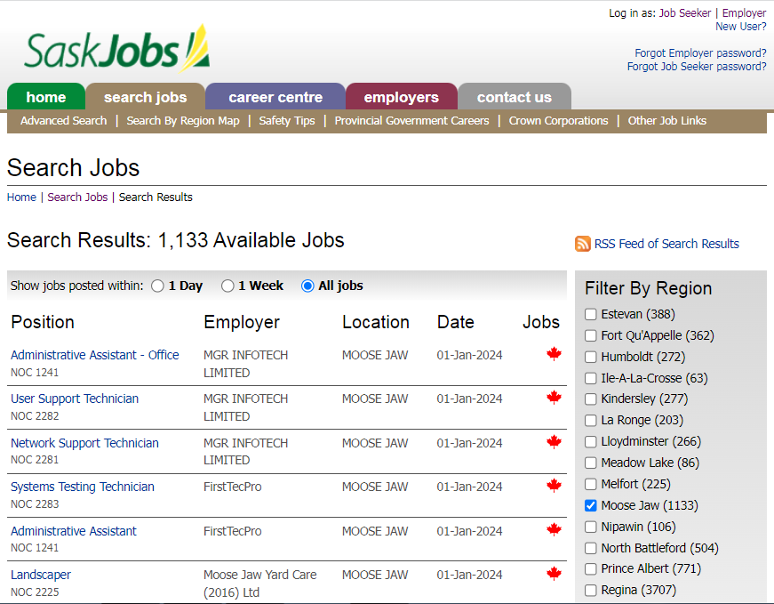Exciting Job Opportunities in Saskatchewan, Canada