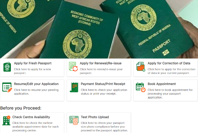 Apply & Renew Your International Passport Online