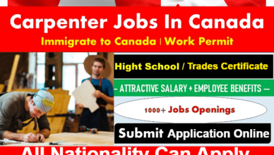 Carpenter and Helper Jobs in Canada