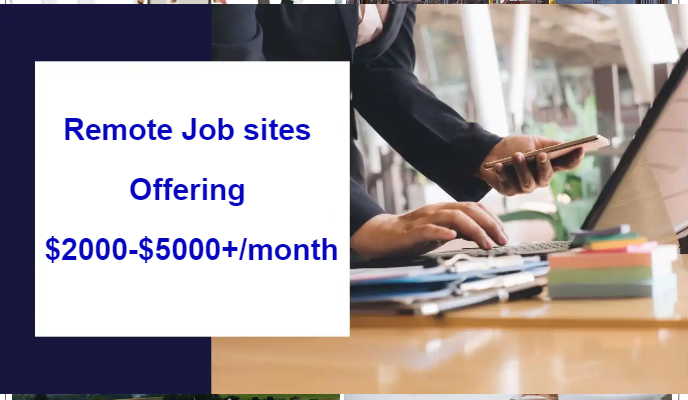 Remote Job sites