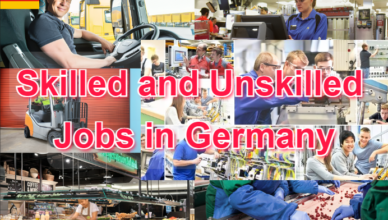 Skilled and Unskilled Jobs in Germany for Foreigners with Visa Sponsorship