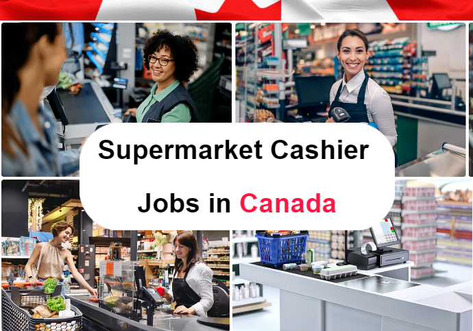 Supermarket Cashier Job in Canada