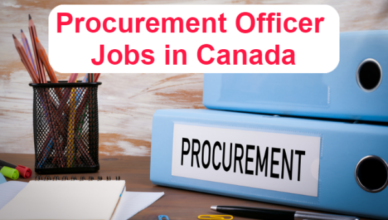 Procurement Officer Jobs in Canada
