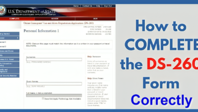 How to Fill Out the DS-260 Form Correctly for Your DV Interview